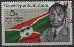 Sellos del Mundo : Africa : Burundi :  Pres. Michel Micombero