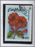 Sellos del Mundo : Africa : Cabo_Verde : Flores: Mirabilis Jalapa