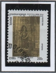 Stamps Cambodia -  Sitios Historicos: Tonie Bati