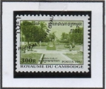 Stamps Cambodia -  Parque