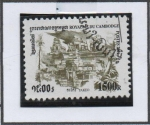 Stamps Cambodia -  Templos: Takeo