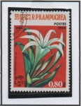 Stamps Cambodia -  Flores: Himenoballis