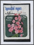 Sellos de Asia - Camboya -  Flores: Primula
