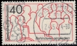 Stamps Germany -  Rehabilitación de personas discapacitadas.