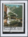 Stamps Cambodia -  Larus argentatus