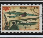 Sellos de Asia - Camboya -  Primeros Diseños d' Aviones: John Stringlellow 1883