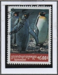 Sellos de Asia - Camboya -  Pinguinos: Aptenodytes
