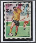 Stamps Cambodia -  Champions Mexico