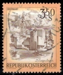 Stamps : Europe : Austria :  Iglesia de Pascua, Oberwart (Burgenland).