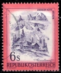 Sellos de Europa - Austria -  Cabaña Lindauer en Rätikon.