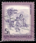Stamps : Europe : Austria :  Ruinas del castillo de Aggstein, Wachau, Baja Austria.