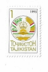 Stamps : Asia : Tajikistan :  Escudo de armas