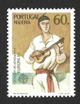 Sellos de Europa - Portugal -  101 - Año Europeo de la Música (MADEIRA)