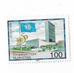 Stamps : Asia : Tajikistan :  Naciones Unidas