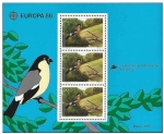 Sellos de Europa - Portugal -  HB 356a - Conservación de la Naturaleza (AZORES)