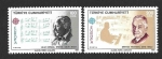 Stamps Turkey -  2313-2314 - Año Europeo de la Música