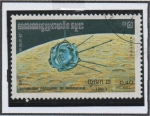 Stamps Cambodia -  Exploración Espacial: Luna