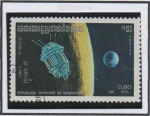 Stamps Cambodia -  Exploración Espacial: Luna
