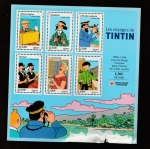 Sellos de Europa - Francia -  Tintin y Milou