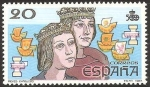 Stamps : Europe : Spain :  2920 - V centº del descubrimiento de América, Los Reyes Católicos