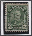 Sellos de America - Canad -  Rey Jorge V