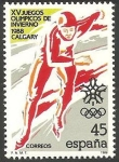 Stamps Spain -  2932 - XV juegos olímpicos de invierno Calgary 88