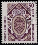 Stamps Germany -  Techo del Palacio Fugger, Kirchheim.