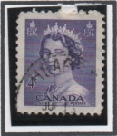 Stamps Canada -  Elizabel II