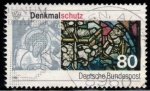 Stamps : Europe : Germany :  Protección de los Monumentos.