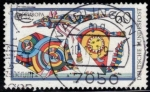 Stamps : Europe : Germany :   "Coloridas cometas voladoras".