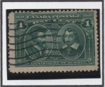 Stamps Canada -  Jaques Cartier y Samuel d' Chapamplain
