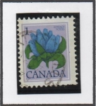 Stamps Canada -  Flores: Bottle Gentian