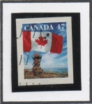 Stamps Canada -  Bandera