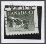 Stamps Canada -  Bandera