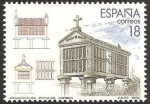 Stamps Spain -  2936 - Hórreo de piedra