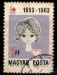 Stamps Hungary -  Cruz roja-Chica y corazón.