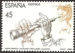 Stamps Europe - Spain -  2938 - instrumento de música popular, dulzaina sin llaves