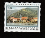 Stamps Austria -  Wachau,Baja Austria, Tesoros de la UNESCO