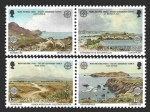 Stamps United Kingdom -  306ab-307ab - Conservación de la Naturaleza (ISLA DE MAN)