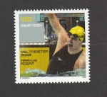 Stamps Austria -  Marcus rogan,campeón mundial natación