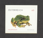 Stamps Austria -  Bactracio Hyla arborea
