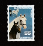 Sellos de Europa - Austria -  Criadero federal de caballos sementales