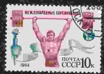 Stamps Russia -  Weightlifting