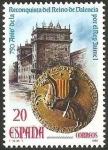 Stamps Spain -  2967 - 750 anivº de la reconquista del Reino de Valencia por Jaime I