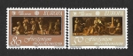 Stamps : Europe : Liechtenstein :  804-805 - Año Europeo de la Música