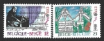 Stamps Belgium -  1199-1200 - Año Europeo de la Música
