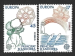 Stamps Andorra -  Edif 191-192 - Conservación de la Naturaleza (ESPAÑA)