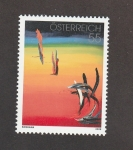 Stamps Austria -  Arte moderno de Austria