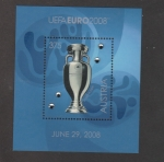 Sellos de Europa - Austria -  Trofeo Eurocopa UEFA