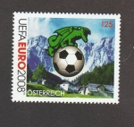 Stamps Austria -  UEFA Eurocopa 2008
